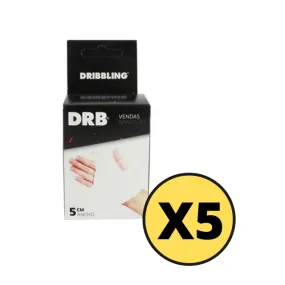 5 Vendas Elásticas Drb 5cm Ancho - Venda5