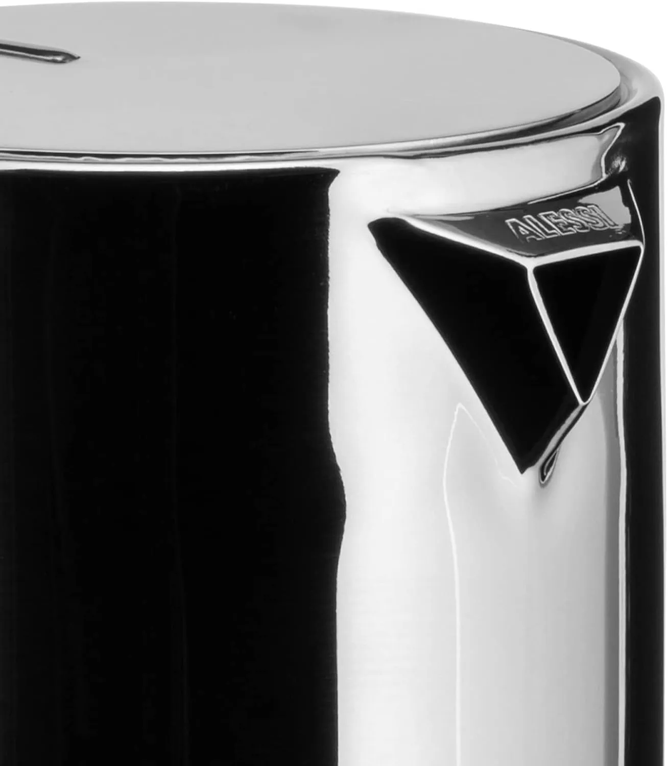 Alessi 9090/6 - Cafetera italiana de acero inoxidable brillo 18/10 con base magnética