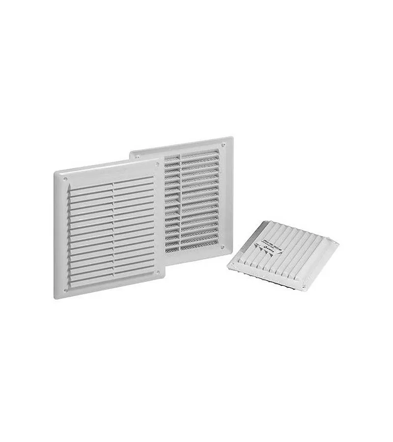 BLIS REJILLA PLASTICO FIJA REDONDA 100mm INTERIOR 2un.