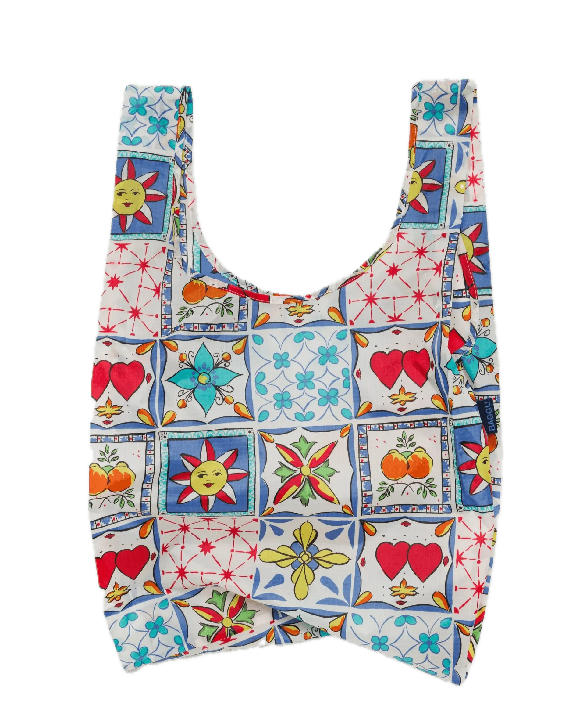 Bolsa Baggu Estándar Reciclada Sunshine Tile