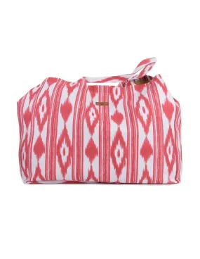 Bolsa de playa tela mallorquina Roja 8976086