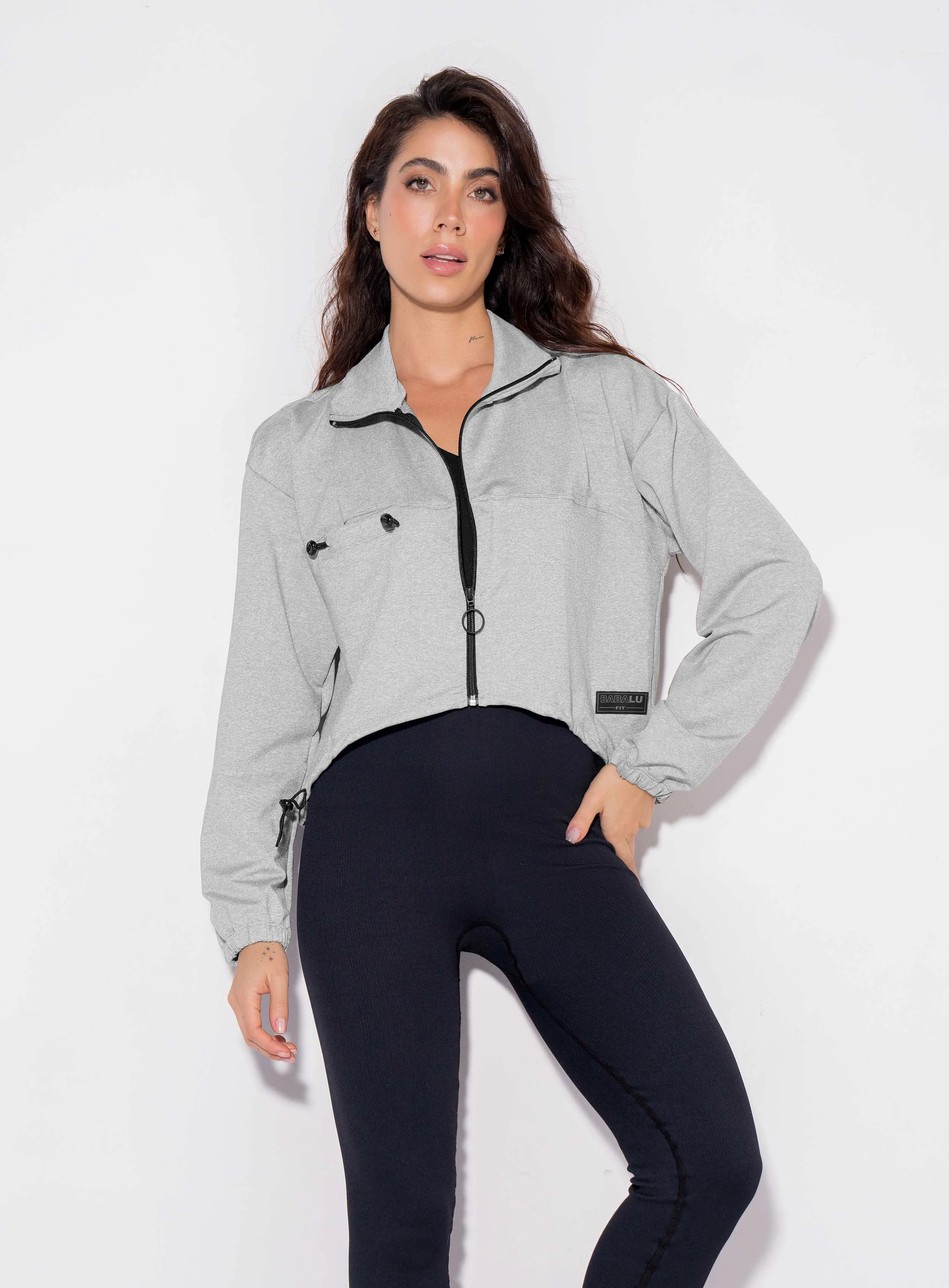 CHAQUETA DEPORTIVA MUJER EN TELA JACQUARD REF: 106513