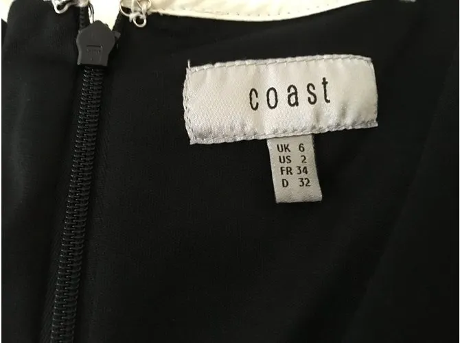 Coast Vestido Negro 