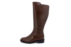 Coffee Leather Boot