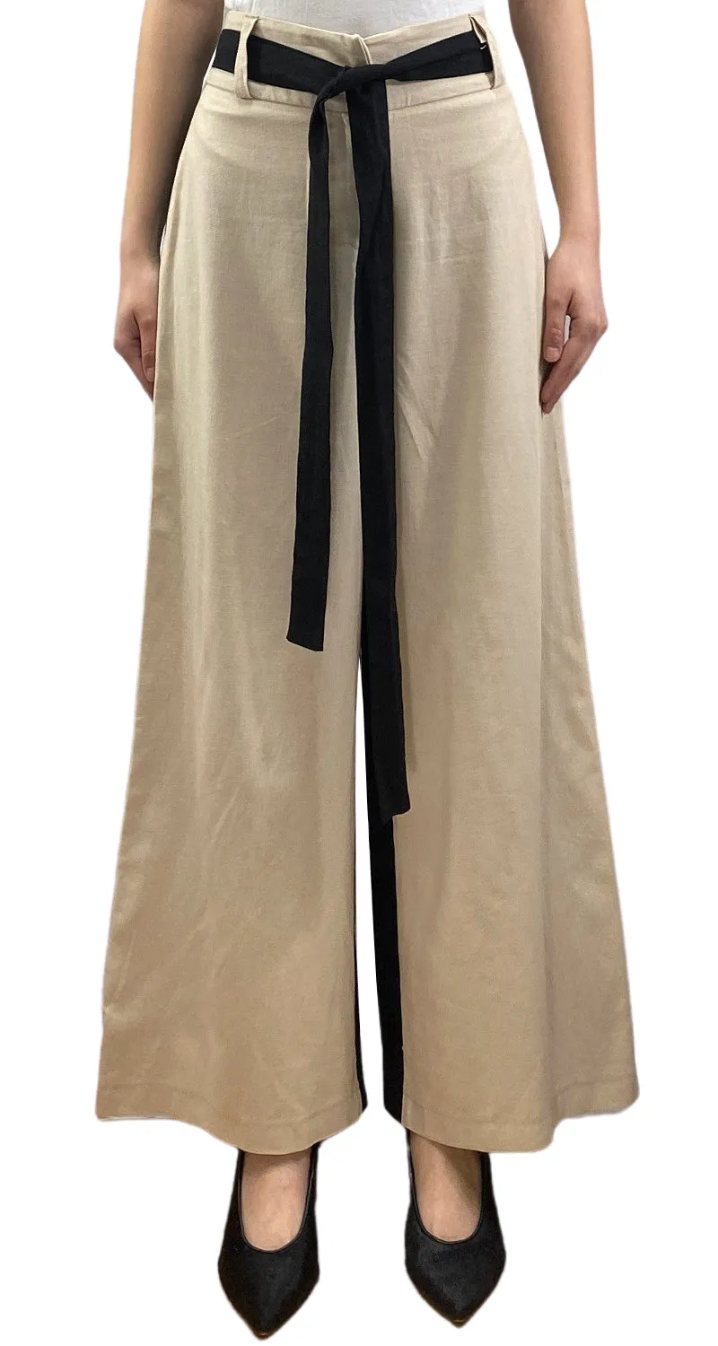 DEMARIAS Pantalón Tela Bicolor