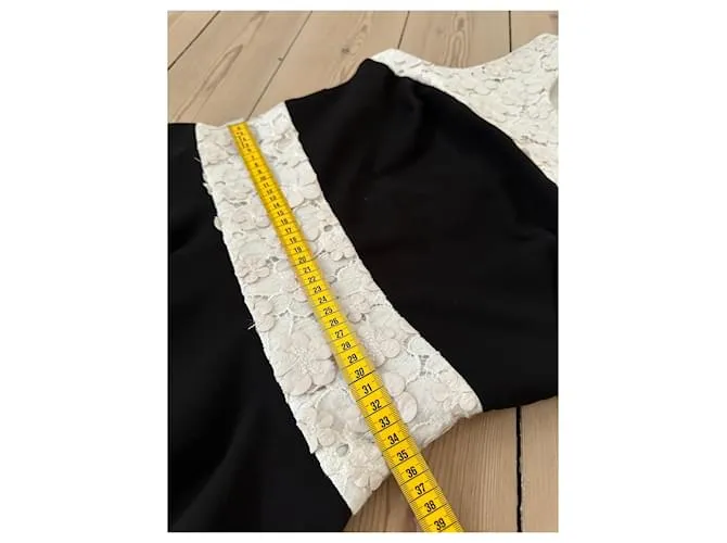 Karl Lagerfeld Vestidos Negro Blanco 