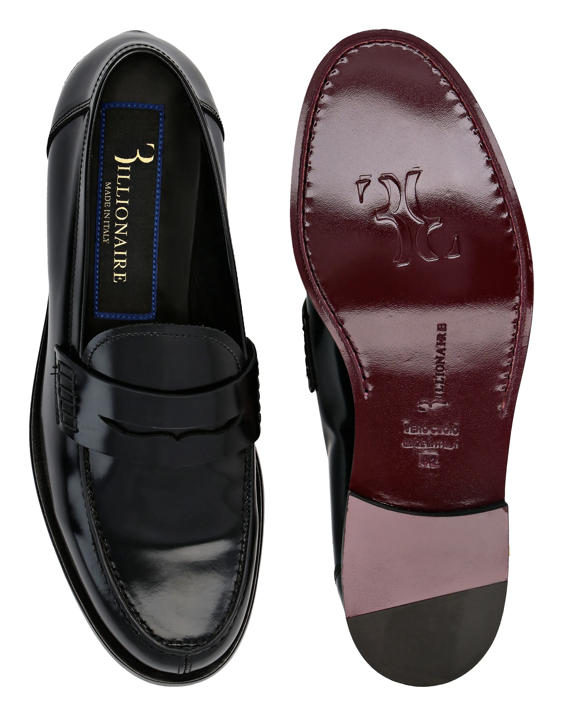 Leather Loafers-