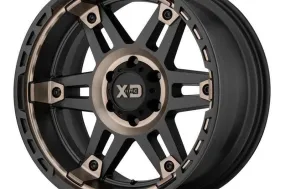 Llanta de aleación XD840 Spy II Satin Black/Dark Tint XD Series 8.0x17 ET18 106,25 6x139,7