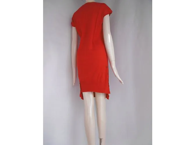 Mcq Vestido Roja 