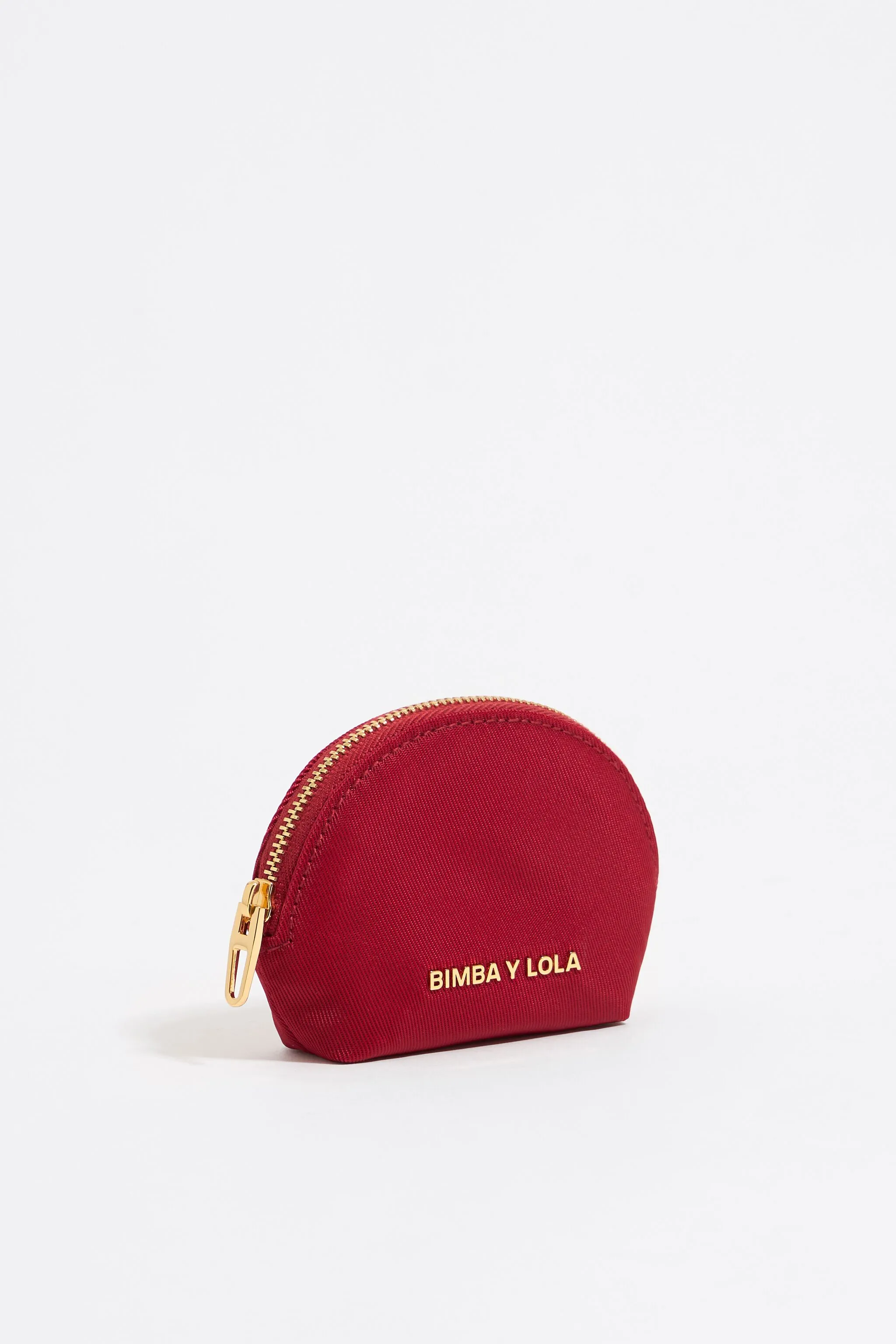 Monedero mini nylon rojo