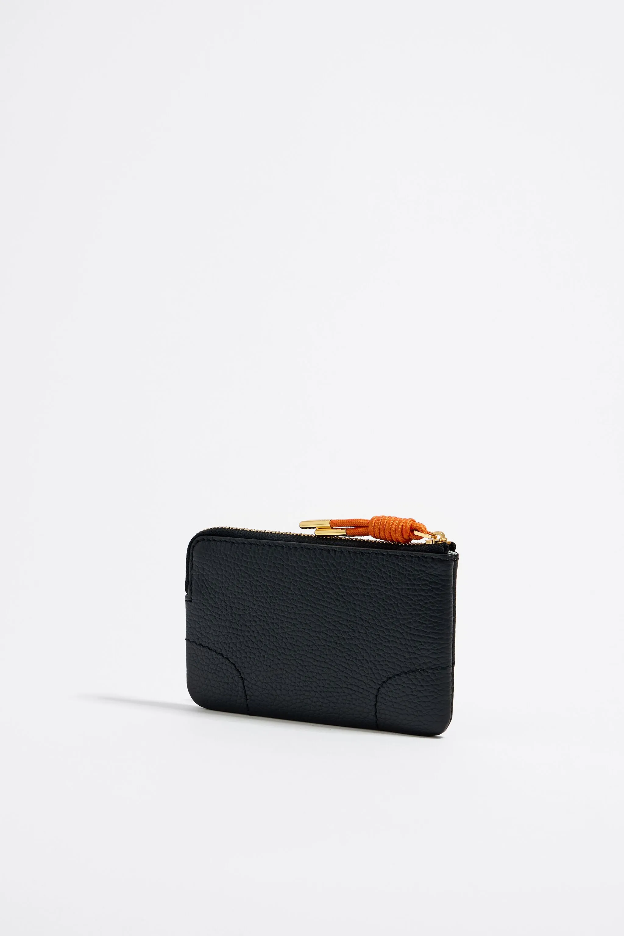 Monedero piel negro