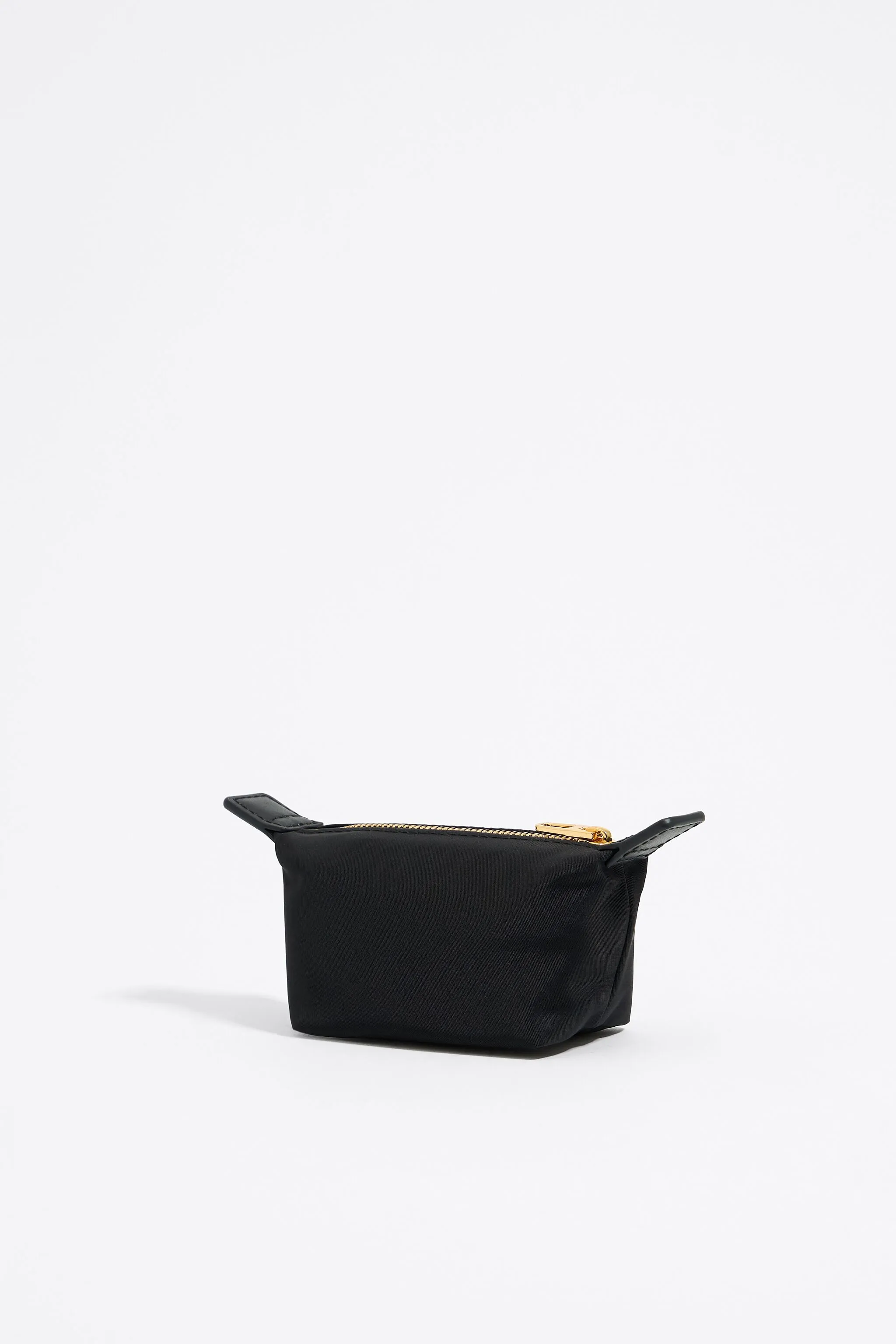 Monedero trapecio mini nylon negro