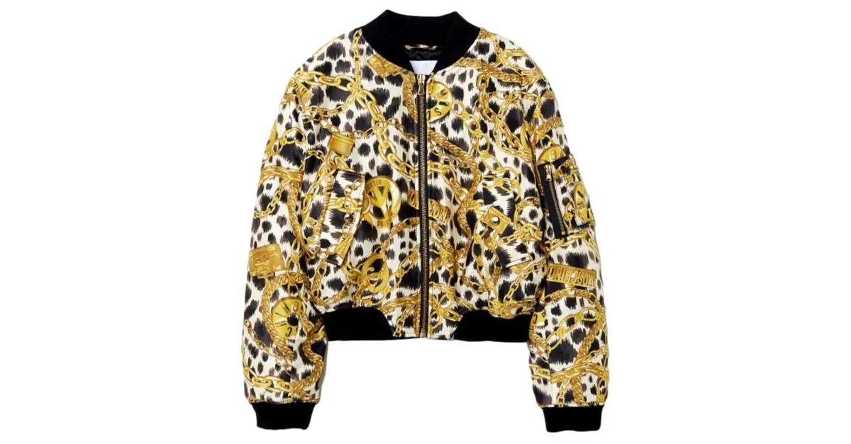Moschino Negro Amarillo Blanco roto 