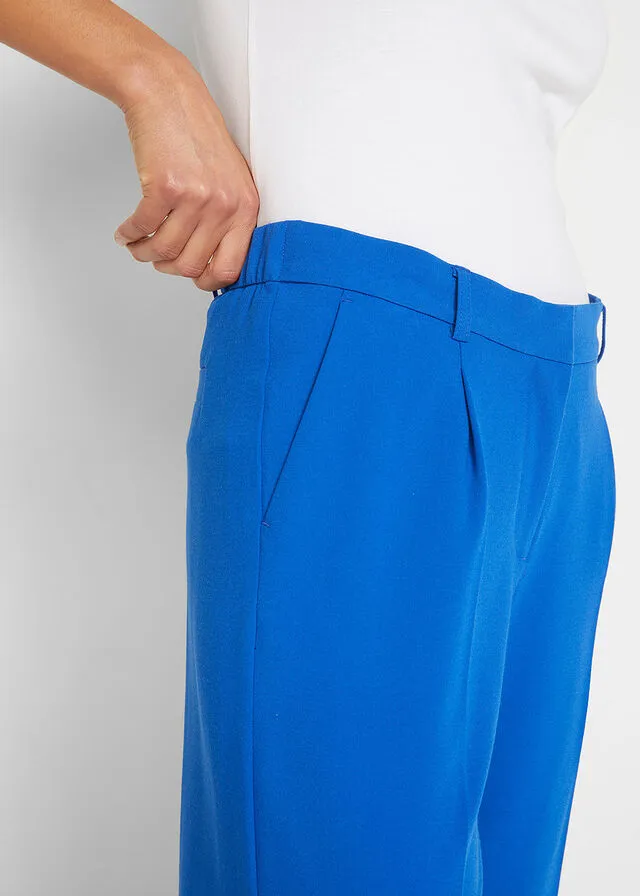 Pantalón ancho Marlene Azul ártico