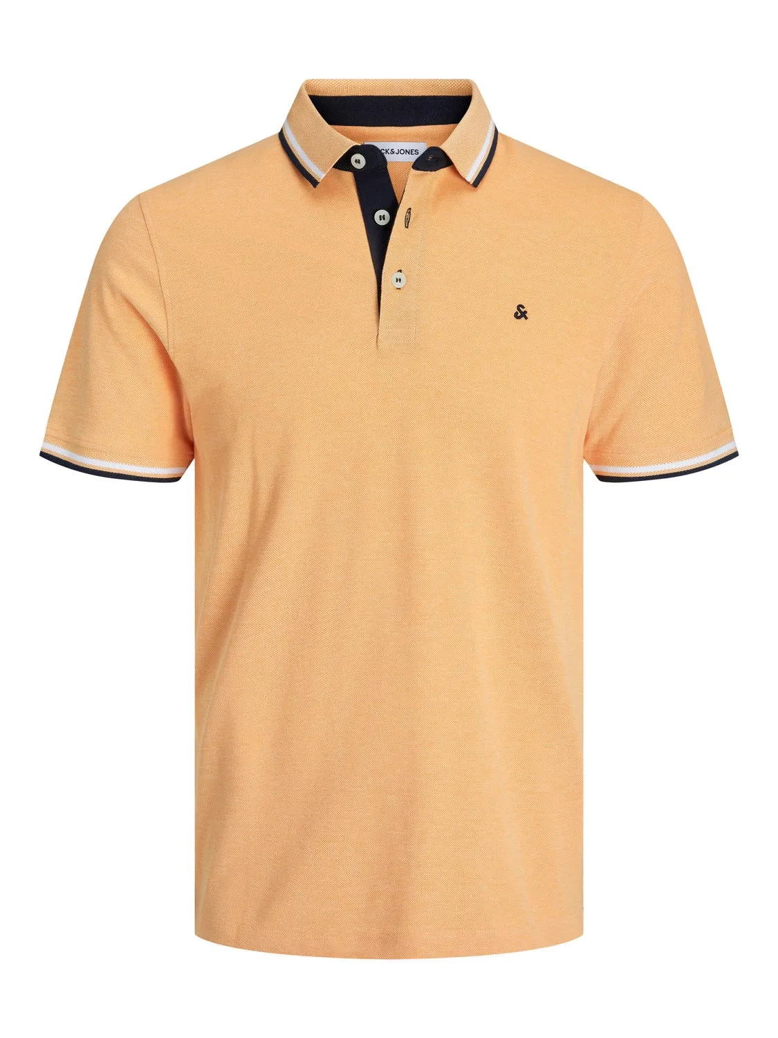 Plus Polo Liso | Naranja claro | Jack & Jones®