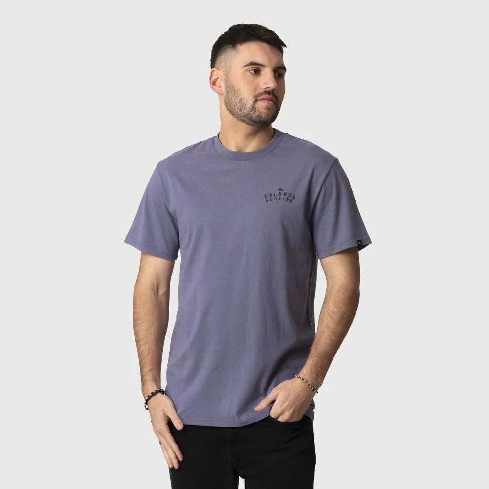 Polera Stoked Eternal Reciclada Hombre Azul