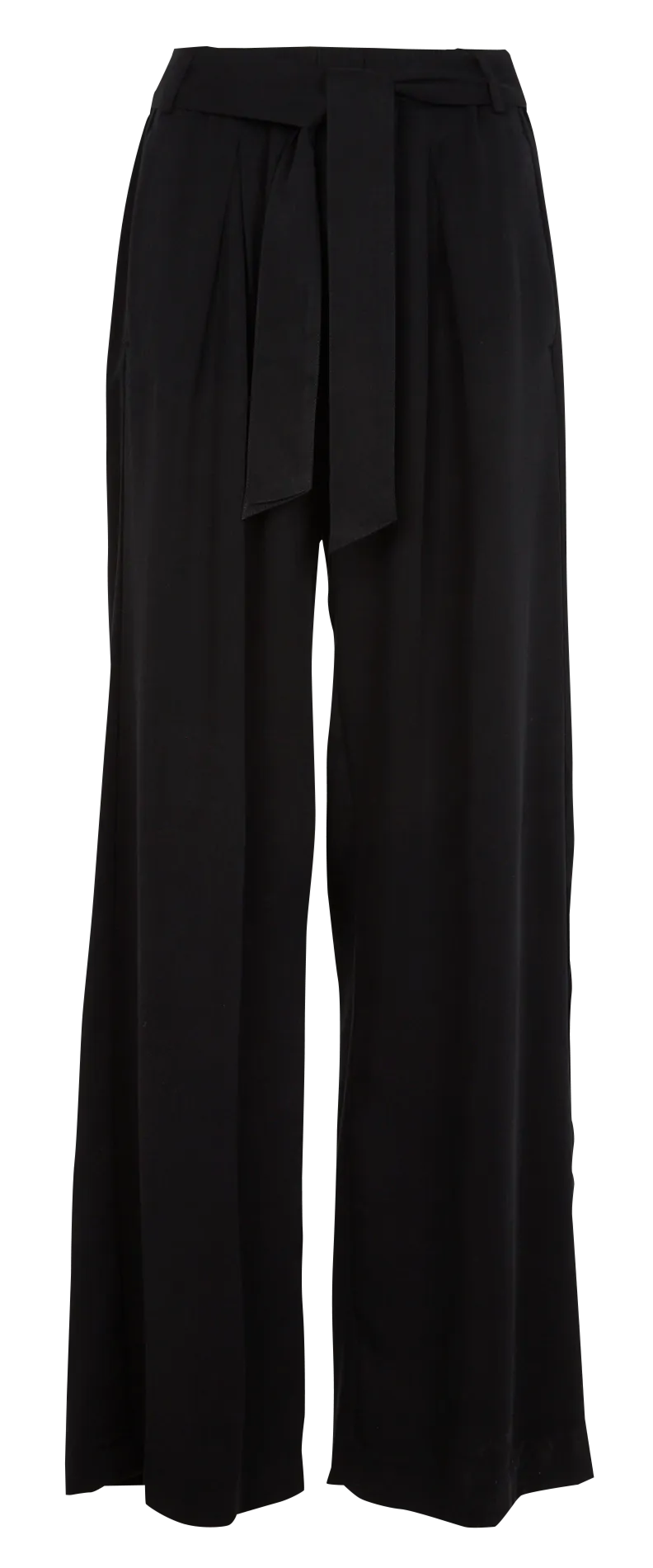 SESSUN RIM - Pantalón ancho en negro