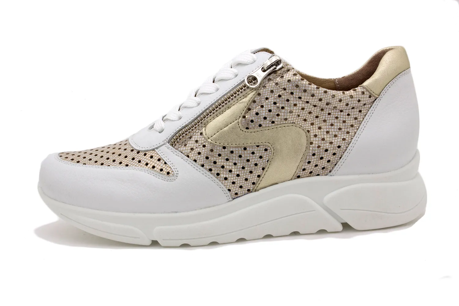 Sneaker White Leather