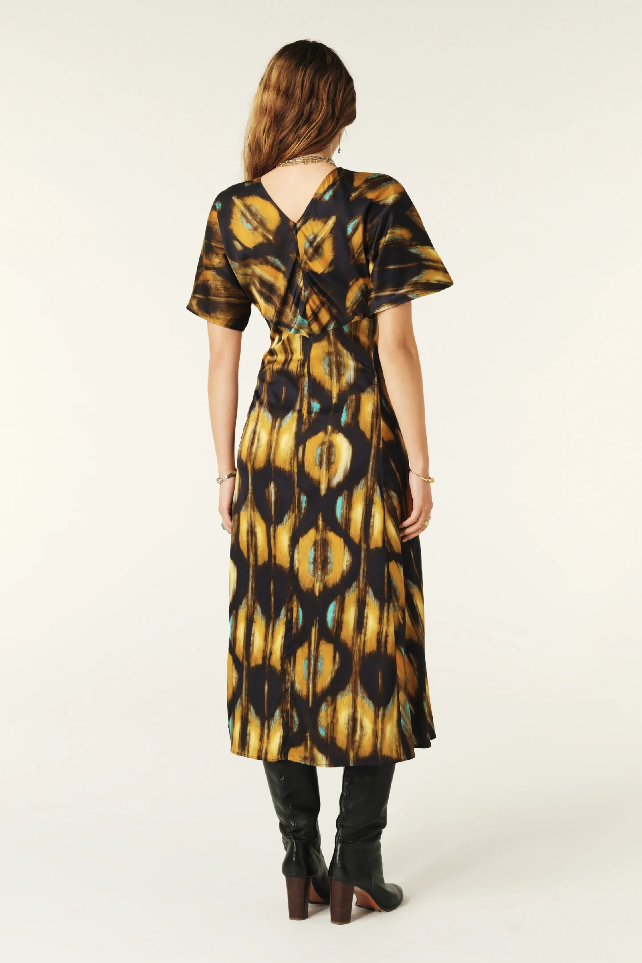 SOL vestido midi