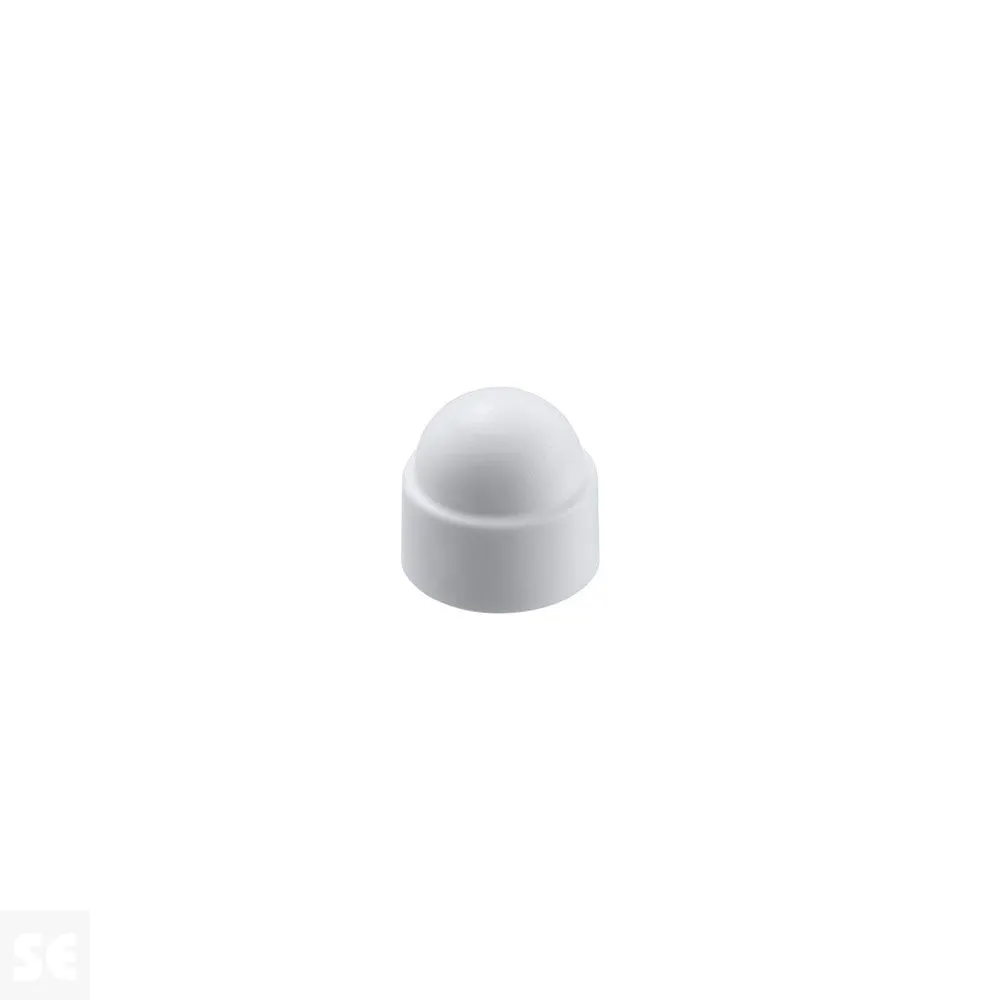 Tapa PVC M6 mm Blanco