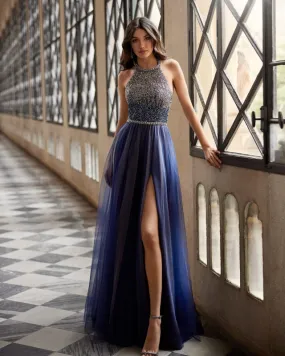 Vestido 7J185 Marfil