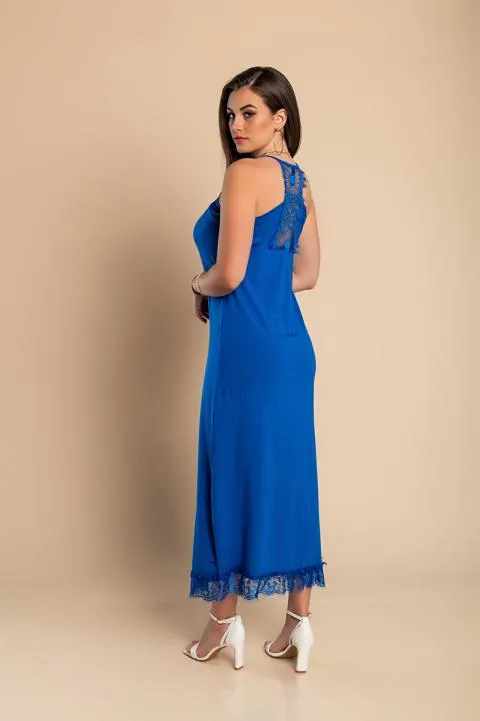 VESTIDO PRIMAROSA - AZUL