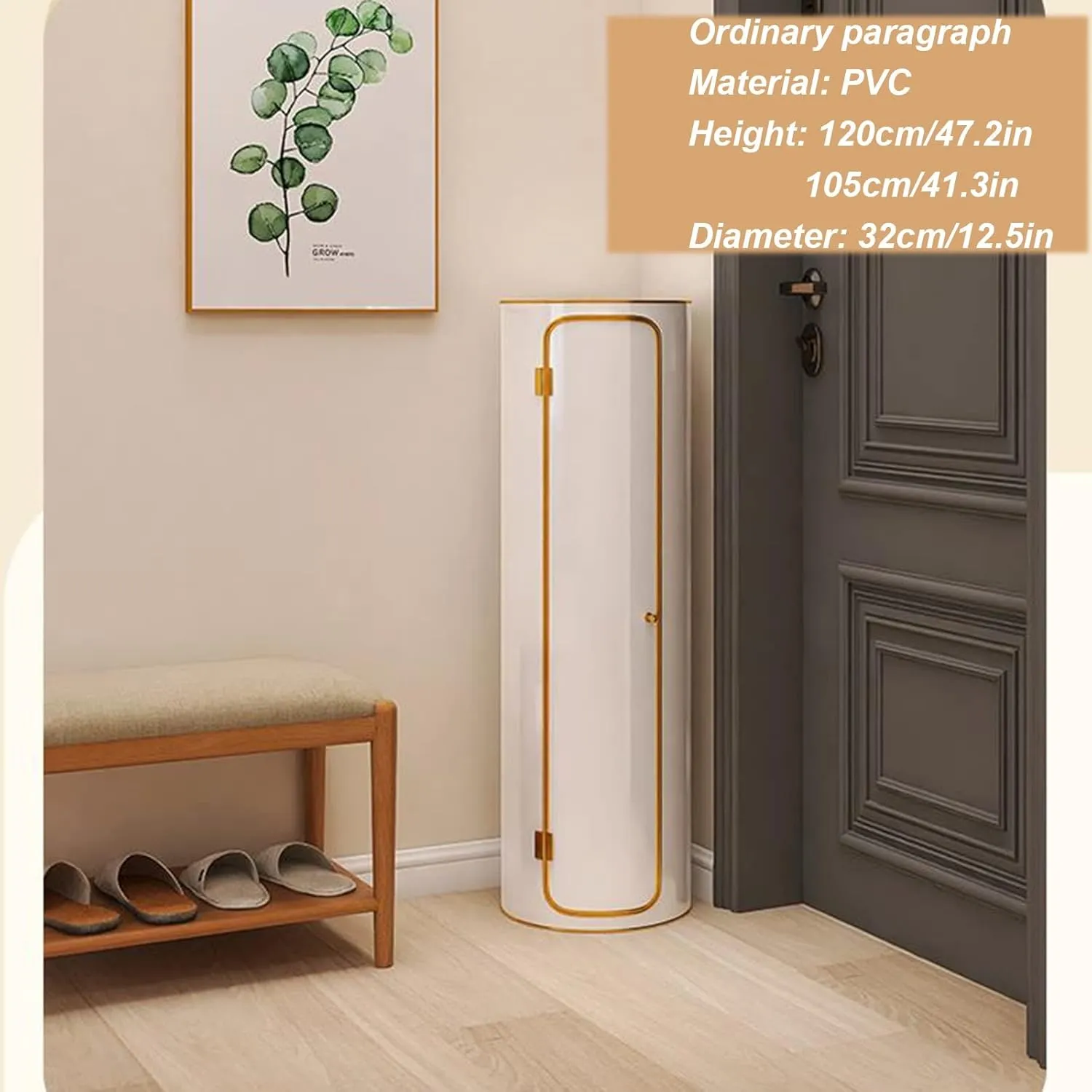 Zapatero giratorio inteligente de 360 grados con esterilización UV para el hogar, armario, pasillo, entrada, dormitorio, 105 cm 