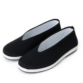 Zapatos De Tela De Navidad Zapatos Casuales De Primavera Y Otoño De Hombre Zapatos De Tela Negra De Mediana Edad Y Ancianos Zapa