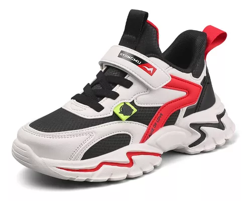 Zapatos De Tenis Deporte Casuales Para Niños Cómoda Transpir