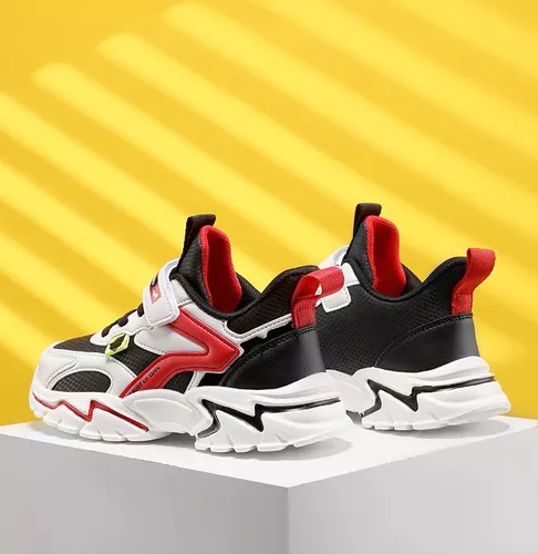 Zapatos De Tenis Deporte Casuales Para Niños Cómoda Transpir