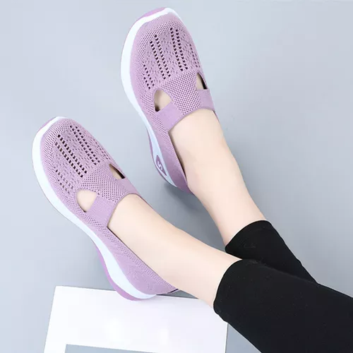 Zapatos De Tenis Transpirables Casuales Para Mujeres